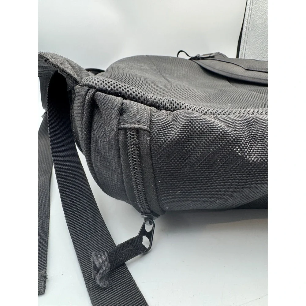 CODi Black Ballistic Nylon Laptop Backpack Tech Travel Bag Multi-Pocket Unisex